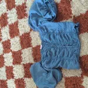 5/$10 Sienna sky blouse L NEW